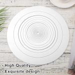 12-Inch Silicone Turntable Mat for Vinyl Records