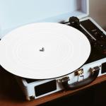 12-Inch Silicone Turntable Mat for Vinyl Records