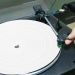 12-Inch Silicone Turntable Mat for Vinyl Records