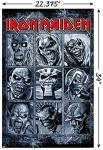 Iron Maiden Grid Wall Poster - 22.375" x 34