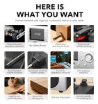 MANGOSTAN Bluetooth Vinyl Record Player with Speakers