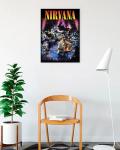 Nirvana Unplugged 24 x 36 Art Poster