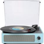WOCKODER Bluetooth Vinyl Record Player with Speakers