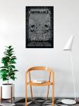 Officially Licensed Metallica Black Album Art Poster