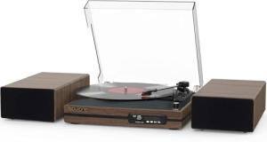 Boytone Vintage Turntable with Stereo Speakers Bundle
