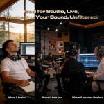 PUPGSIS Studio Monitor Wired Headphones for Professionals