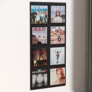 Vinyl Record Wall Holder for 8 Albums
