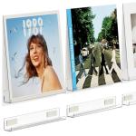 NIUBEE 6-Pack Vinyl Record Wall Holder Shelves