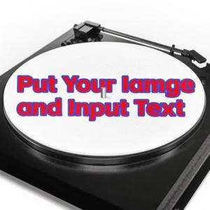 Custom Vinyl Turntable Mat for Your Design