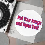 Custom Vinyl Turntable Mat for Your Design