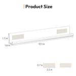 NIUBEE 6-Pack Vinyl Record Wall Holder Shelves