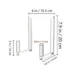 Clear Acrylic Vinyl Record and Book Holder