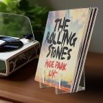 Clear Acrylic Vinyl Record and Book Holder