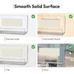 NIUBEE 6-Pack Vinyl Record Wall Holder Shelves