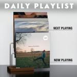 Vinyl Record Holder Solid Wood Display Stand