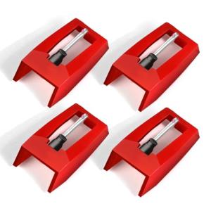 4 Pack Premium Turntable Needle for Vinyl Records