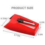 4 Pack Premium Turntable Needle for Vinyl Records