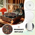 Cute Cat Turntable Mat for Vinyl Records