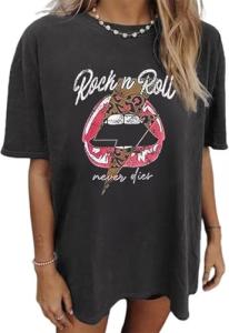 Vintage Music City Oversized Women's T-Shirt