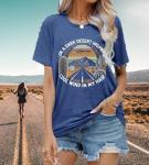 Desert Highway Travel Graphic Tee for Women