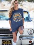 Desert Highway Travel Graphic Tee for Women