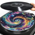 Galaxy Turntable Slipmat - Anti-Slip Felt Mat