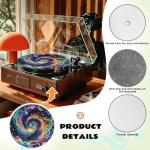 Galaxy Turntable Slipmat - Anti-Slip Felt Mat