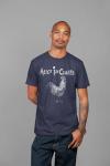 Alice in Chains Rooster Graphic Tee – Navy