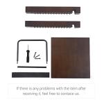 Modern Vinyl Record Storage Stand with Metal Rack