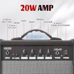 CXLWZ 20W Portable Electric Guitar Amp with Headphone