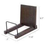 Modern Vinyl Record Storage Stand with Metal Rack