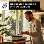 EVEO 4-in-1 Vinyl Record Cleaning Kit