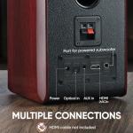 Saiyin Bluetooth Bookshelf Speakers with 3.75" Woofer