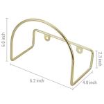 Modern Wall Mount Metal Vinyl Record Storage (Set of 2)