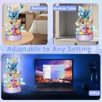 Botanical Music Box Building Block Set with Light