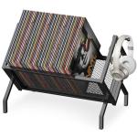 RUILALIFE Metal Vinyl Record Storage Rack