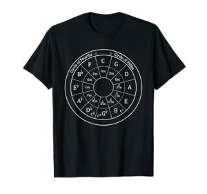 Circle of Fifths Music Theory T-Shirt