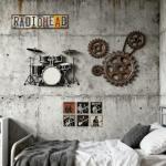 Radiohead Vintage Metal Wall Sign for Music Lovers