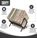 Stylish Vinyl Record Storage Rack for 100 LPs