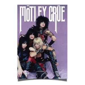 Motley Crue Desert Cactus Poster 11 x 17 Inch
