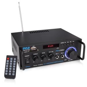 Pyle 200W Bluetooth Stereo Power Amplifier