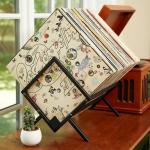 Stylish Vinyl Record Storage Rack for 100 LPs