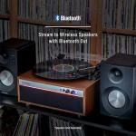 Crosley Bluetooth Vinyl Record Player with LED Lights