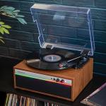 Crosley Bluetooth Vinyl Record Player with LED Lights