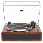 All-in-One Bluetooth Turntable with Speakers