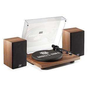Angels Horn Bluetooth Vinyl Record Player and Speakers