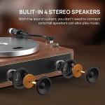 All-in-One Bluetooth Turntable with Speakers