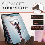 KAIU Vinyl Record Storage Holder for 30 Albums