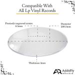Clear Acrylic Turntable SlipMat for Vinyl Records