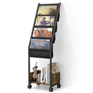 Keebofly Vinyl Record Storage for 100 Albums